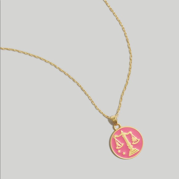 Madewell Jewelry - Madewell zodiac necklace - libra
